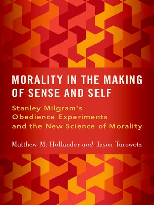 cover image of Morality in the Making of Sense and Self